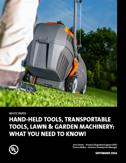 携帯式工具、可搬型工具、芝刈/園芸用機器で知っておきたいこと