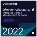 GQ Enterprise Carbon Management Software 2022 Badge Leader