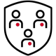 保護された人々のアイコン